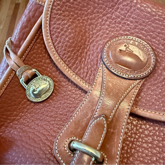 Vintage Dooney & Bourke Leather Crossbody Purse - Picture 5 of 6